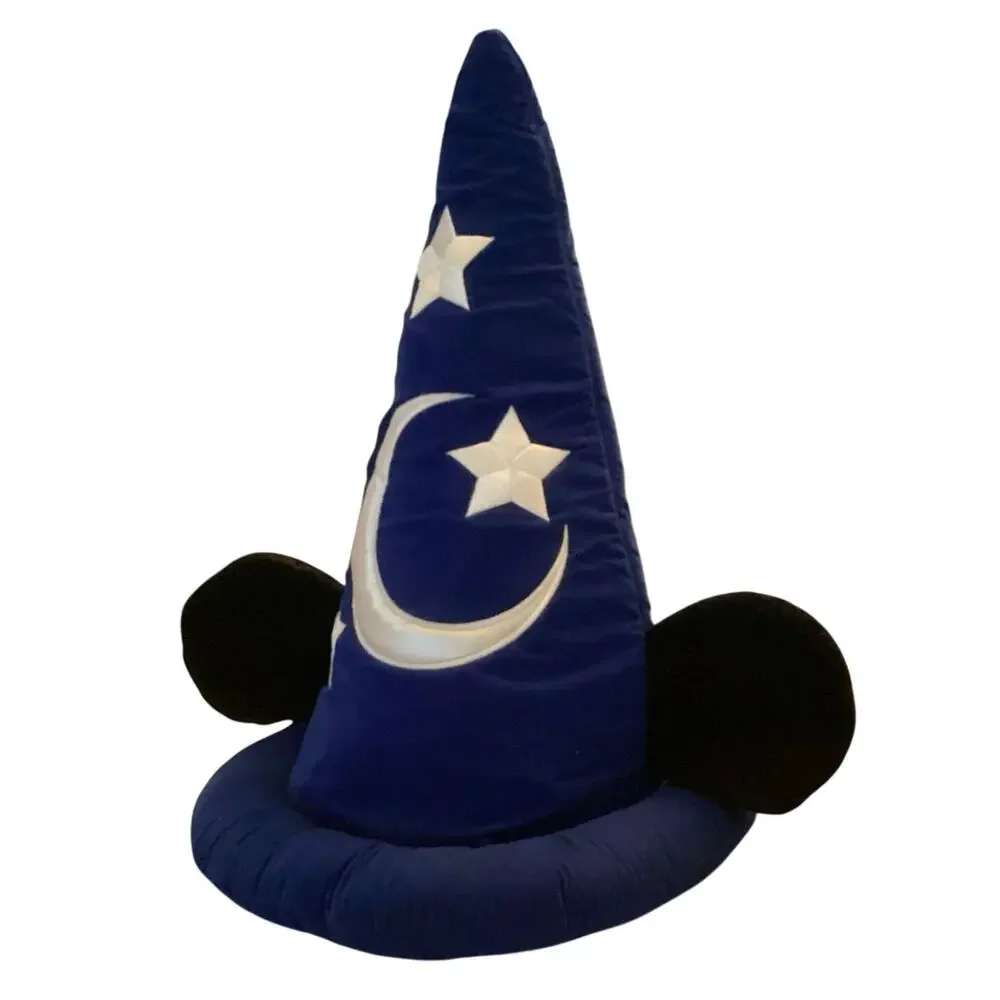 Vintage Disney Parks Sorcerer Mickey Mouse hat Sorcerer's Apprentice Fantasia